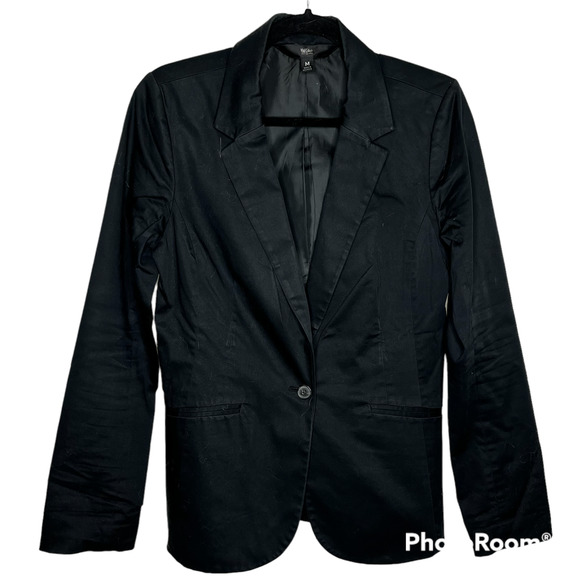 Mossimo Women Black Blazer‎ Size Medium - Picture 1 of 4